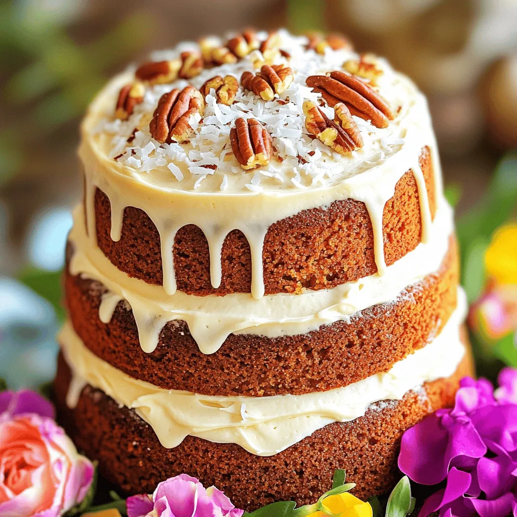 For an amazing Easter Hummingbird Cake, gather these ingredients: