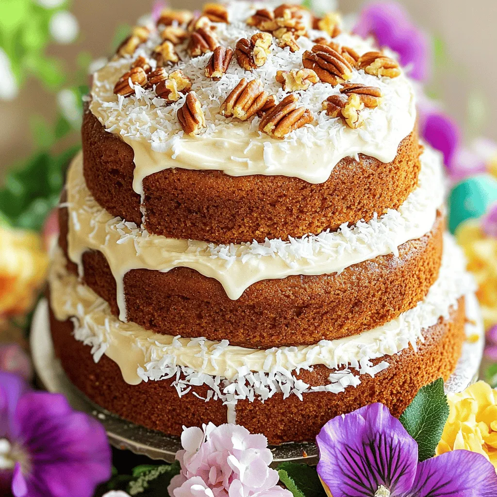 For an amazing Easter Hummingbird Cake, gather these ingredients: