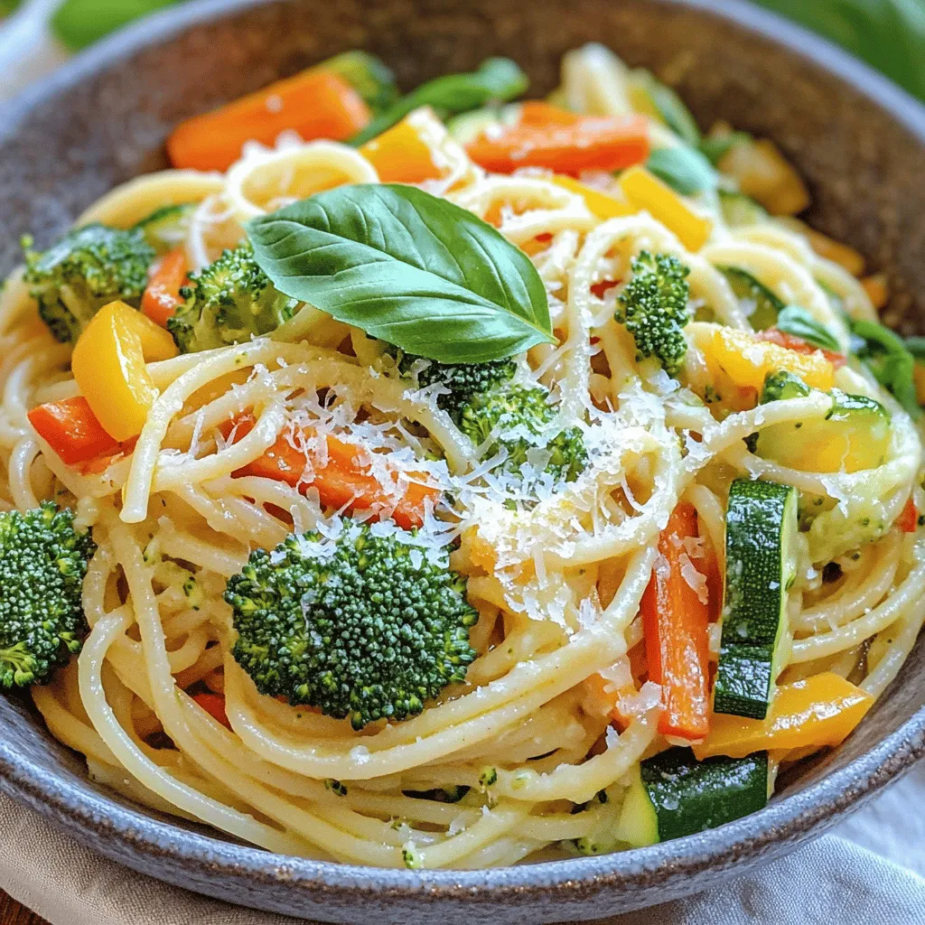 When you're low on cash, cooking can still be fun. You can make tasty meals with just a few simple ingredients. Some great options are pasta dishes, rice bowls, and stir-fries. These meals are filling, easy to make, and cheap. For instance, Pasta Primavera Delight is a colorful and healthy choice. You can use any pasta you like and add seasonal veggies. This dish is quick to prepare and perfect for busy days. You can also try rice with beans, which is cheap and packed with protein. Cooking on a budget helps you save money. You get to control what goes into your food. This means you can skip unhealthy additives and focus on fresh ingredients. Plus, cooking at home is often healthier than eating out. Making meals at home gives you the chance to be creative. You can mix and match flavors to find what you love. Plus, cooking can be a fun activity to enjoy with friends or family. Eating well is key, even when you're broke. Good nutrition helps you feel your best. It gives you energy and keeps you healthy. You can still eat nutritious meals without spending much money. Focus on whole foods like fruits, veggies, grains, and proteins. These items are often less expensive than processed foods. By choosing fresh ingredients, you can create meals that nourish your body and support your wallet. For more ideas, check out the Full Recipe for Pasta Primavera Delight. It offers a simple way to eat well while spending very little. For Pasta Primavera Delight, you will need: - 8 oz spaghetti or any pasta of your choice - 1 cup broccoli florets - 1 cup bell peppers (mixed colors), sliced - 1 cup carrots, julienned - 1 zucchini, sliced - 2 tablespoons olive oil - 2 cloves garlic, minced - 1 teaspoon dried Italian herbs (oregano, basil, thyme) - Salt and pepper to taste - 1/4 cup grated Parmesan cheese (optional) - Fresh basil leaves for garnish (optional) Pasta is one of the best cheap staples. It fills you up without breaking the bank. You can buy a box for just a few dollars. Fresh vegetables add flavor and color. Look for seasonal veggies. They cost less and taste better. Broccoli, zucchini, and bell peppers are often on sale. Use what you find cheap at your store. Olive oil is a must for flavor. A small bottle lasts a while, so it’s worth the price. You can swap out ingredients easily. Don’t have zucchini? Use squash or green beans instead. Carrots can be replaced with peas or even frozen mixed veggies. If you lack Parmesan, try any cheese you have on hand. For a vegan dish, skip the cheese or use a nut-based option. Be creative with what you have. This helps keep costs down while still making a tasty meal. Check out the Full Recipe for more details. 1. Start by boiling a large pot of water. Add salt for flavor. 2. Toss in 8 oz of spaghetti or your favorite pasta. Cook until al dente. 3. Save 1/2 cup of the pasta water, then drain the pasta. Set it aside. 4. In a large skillet, heat 2 tablespoons of olive oil over medium heat. 5. Once hot, add 2 minced garlic cloves. Sauté for 1 minute until it smells great. 6. Add 1 cup each of broccoli florets, sliced bell peppers, julienned carrots, and sliced zucchini. 7. Cook the veggies for 5-7 minutes until they are tender but still crisp. 8. Mix in 1 teaspoon of dried Italian herbs and season with salt and pepper. 9. Add the drained pasta to the skillet with the veggies. 10. Pour in the reserved pasta water. Toss everything together for 2-3 minutes. 11. If you like, add 1/4 cup of grated Parmesan cheese and stir until melted. 12. Serve hot, garnished with fresh basil leaves if you want. - Use plenty of water to boil your pasta; this keeps it from sticking. - Always add salt to the water. It adds flavor to the pasta. - Stir the pasta a few times while cooking to keep it separated. - Test the pasta a minute before the package time is up. It should be firm but not hard. - Choose seasonal vegetables for better taste and lower cost. - You can mix and match veggies based on what you have at home. - Cut the vegetables into similar sizes for even cooking. - Sauté the veggies until they are bright and colorful, which means they are done. This recipe is a great way to enjoy a tasty meal without spending much. For the full recipe, refer to the section above. {{image_2}} Meal prep helps you use your food wisely. Cook large batches of meals. Store them in the fridge for later. This way, you avoid waste and save time. Choose recipes that keep well. Pasta primavera is a great option. Cook it once and enjoy it for days. Leftovers can be a lifesaver. You can turn them into new meals. For example, use leftover pasta in a salad. Mix it with fresh veggies and a dressing. This adds flavor and nutrition. Always store leftovers properly. Use airtight containers to keep them fresh. You don’t need fancy tools to cook well. A good knife and cutting board are key. A pot and a pan will cover most recipes. A basic blender can help you make sauces or soups. Look for tools at thrift stores or yard sales. Always choose quality over brand when on a budget. You can easily make Pasta Primavera vegan. Just skip the Parmesan cheese. Use a vegan cheese substitute or nutritional yeast for flavor. This dish is full of veggies. They add great taste and color. You can mix in any veggies you like. Try spinach, peas, or asparagus for variety. To make Pasta Primavera more filling, add protein. Chickpeas are a great choice. They are cheap and packed with protein. You can also use canned beans or tofu. Just sauté them with the veggies. This gives you a balanced meal that keeps you full. Using seasonal veggies can save you money. In spring, use fresh peas and asparagus. In summer, add zucchini and bell peppers. Fall brings squash and mushrooms, while winter gives you hearty greens. Each season offers unique flavors. This way, your dish will always taste fresh and exciting. For the full recipe, check out Pasta Primavera Delight . Store your leftover Pasta Primavera Delight in an airtight container. This keeps out air and moisture. Place the container in the fridge right after your meal. Make sure to cool the food down first. Avoid putting hot food in the fridge. It can raise the temperature inside. Use the leftovers within three to four days for best flavor and safety. If you want to save your Pasta Primavera for later, freezing is a great option. First, let the dish cool completely. Then, divide it into single-serving portions. Use freezer-safe containers or bags. Make sure to label them with the date. This way, you’ll know how long they’ve been stored. Frozen meals can last up to three months without losing taste. When you’re ready to eat, take your leftovers out of the fridge or freezer. If frozen, let the dish thaw overnight in the fridge. To reheat, use a microwave or stovetop. Add a splash of water or olive oil to keep it moist. Heat it until it’s warm throughout. For best results, avoid overcooking. This keeps the veggies crisp and the pasta yummy. Enjoy your meal without worry! When you need more cheap meal ideas, think simple. Here are a few: - Rice and Beans: This combo is tasty, filling, and cheap. Use canned beans for quick prep. - Egg Fried Rice: Use leftover rice and add eggs, peas, and carrots for a quick meal. - Vegetable Soup: Use any leftover veggies. Add broth or water, and season well. - Grilled Cheese and Tomato Soup: Easy to make and comforting. Pair with a simple salad. - Tacos: Use tortillas, beans, or ground meat, and top with any leftover veggies. These meals are not only cheap but also easy to make. You can mix and match ingredients you have at home. To make meals stretch further, think about bulk cooking. Here are some tips: - Batch Cooking: Make a large pot of soup or stew. It lasts for days and tastes better the next day. - Use Grains: Grains like rice or quinoa can fill you up. They are cheap and versatile. - Freeze Portions: If you have leftovers, freeze them in small portions. You can eat them later. - Add Veggies: Mix in more veggies to meals. They are low-cost and add nutrition. - Plan Meals: Plan your meals for the week. It helps avoid waste and saves money. These tips can help you get more from your food budget. You can enjoy nutritious meals without overspending. When shopping for affordable groceries, consider these stores: - Discount Stores: Stores like Aldi and Lidl offer great prices on basic items. - Local Markets: Farmers' markets often have fresh produce at lower prices. - Warehouse Clubs: Costco or Sam's Club can save you money on bulk items. - Dollartree: You can find many pantry staples for just one dollar. - Online Grocery Stores: Check for deals on websites like Thrive Market for organic options. Visiting these stores can help you save money on everyday items. Always compare prices to find the best deals. For a delicious meal, try the Pasta Primavera Delight. It’s not only easy to make but also budget-friendly! Check out the Full Recipe for detailed instructions. Cooking cheap meals, like Pasta Primavera, offers tasty nutrition without breaking the bank. You’ve learned about budget-friendly ingredients, smart cooking tips, and meal prep strategies. These ideas help you make meals stretch, reduce waste, and enjoy great taste. Always remember, cooking on a budget can be fun and healthy. Use what you have and get creative with meals. You can eat well even while saving money!