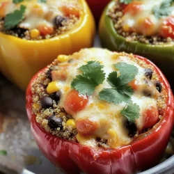 Veggie Stuffed Peppers Tasty and Nutritious Delight