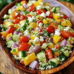 Mediterranean Quinoa Salad Fresh and Healthy Choice