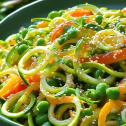 Zucchini Noodle Stir Fry Flavorful and Quick Recipe