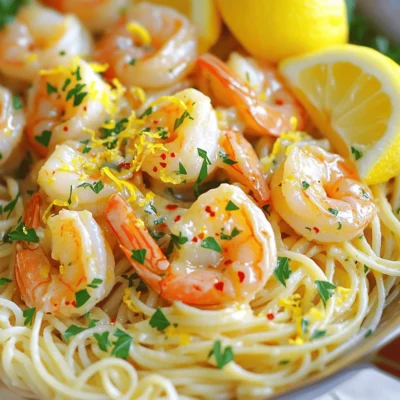 Garlic Butter Shrimp Scampi Quick and Tasty Meal
