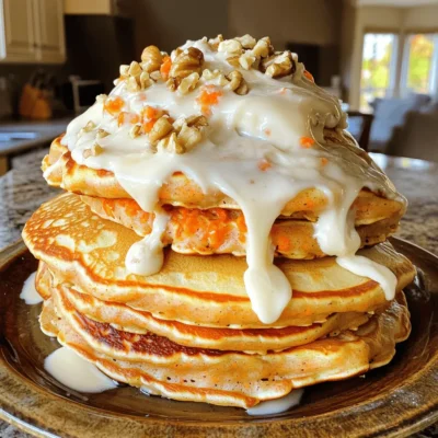 Carrot Cake Pancakes Flavorful and Easy Recipe