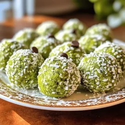 To make Matcha Energy Bliss Balls, you need: - 1 cup rolled oats - 1/2 cup nut butter (such as almond or cashew) - 1/4 cup honey or maple syrup - 2 tablespoons matcha green tea powder - 1/4 cup chia seeds - 1/4 cup shredded coconut (unsweetened) - 1/4 cup dark chocolate chips (optional) - A pinch of salt You can easily adjust this recipe to fit your needs. If you want it vegan, use maple syrup and a vegan nut butter. For nut allergies, try using sunflower seed butter. You can also swap out the rolled oats for gluten-free oats if you need a gluten-free option. Feel free to adjust the sweetness by adding more or less honey or maple syrup. Matcha is the star of this recipe. It is a type of green tea that gives you energy without the jitters. Matcha is rich in antioxidants. These compounds help fight free radicals in your body. This superfood also boosts metabolism and helps with focus. Chia seeds add fiber and protein. They absorb water and expand, which helps you feel full. The nut butter provides healthy fats. These fats keep you satisfied and give you lasting energy. The rolled oats are a great source of complex carbs, giving you energy without a crash. In short, this simple snack packs a big punch of nutrition. You can find the full recipe for Matcha Energy Bliss Balls at the top of this section. To start making your Matcha Energy Bliss Balls, gather all your ingredients. You'll need rolled oats, nut butter, honey or maple syrup, matcha powder, chia seeds, shredded coconut, dark chocolate chips, and a pinch of salt. First, take a large mixing bowl and add the rolled oats, matcha powder, chia seeds, and shredded coconut. Mix them well until they are evenly combined. Next, in a separate bowl, blend the nut butter, honey (or maple syrup), and a pinch of salt. Stir until the mixture is smooth. Pour this nut butter mixture into the dry mix. Stir everything together until it forms a thick dough. When you mix the ingredients, be sure to use a sturdy spoon or spatula. If you prefer a smoother texture, you can use your hands. Slightly dampen your hands to help prevent sticking. Once well mixed, take a small amount of the mixture and roll it into a ball, about 1 inch in size. This helps ensure all the flavors meld nicely. If the mix feels too dry, add a bit more nut butter or honey to help it stick together. The texture of your bliss balls is key to their success. They should be firm but not too hard. If they crumble, add more nut butter or a little honey. If they are too sticky, add a bit more oats. After rolling them into balls, place them on a parchment-lined tray. Chill in the fridge for at least 30 minutes. This helps them set up perfectly. For a special touch, sprinkle some extra matcha powder or shredded coconut on top before serving. Enjoy your healthy snack! For the full recipe, refer to the section above. One common mistake is not measuring the ingredients. Accurate measurements help in getting the right texture. Another mistake is overmixing the ingredients. This can lead to a tough texture. Also, avoid using too much nut butter. It can make the bliss balls greasy. Lastly, don’t skip the chilling step. Chilling helps the balls to hold their shape. You can easily customize these bliss balls. Try using different nut butters, like peanut or sunflower. For sweetness, you can swap honey with agave nectar or maple syrup. You can also add spices like cinnamon or ginger for extra flavor. Want more crunch? Add nuts or seeds. Feel free to add dried fruits for a chewy texture. The options are endless! When rolling the bliss balls, dampen your hands slightly. This helps prevent sticking. Roll them into even-sized balls, about 1 inch in diameter. For storing, keep them in an airtight container. They stay fresh in the fridge for up to a week. You can also freeze them for up to three months. Just thaw before enjoying. For presentation, arrange them on a plate and sprinkle with extra matcha or coconut. They look great and taste even better! {{image_2}} You can boost your Matcha Energy Bliss Balls with extra protein or superfoods. Try adding: - 1/2 cup of protein powder (any flavor you like) - 1/4 cup of hemp seeds for more nutrients - 1/4 cup of ground flaxseed for fiber These additions help make your snack more filling and nutritious. You can play with flavors to keep things exciting. For chocolate lovers, mix in: - 1/4 cup of cocoa powder or more dark chocolate chips. If you prefer vanilla, use: - 1 teaspoon of vanilla extract in the nut butter mix. For a nut-free option, replace nut butter with: - Sunflower seed butter or tahini. These swaps keep the bliss balls safe for kids with nut allergies. Seasonal ingredients can make your bliss balls fun and festive. In the fall, try adding: - 1/4 cup of chopped dried cranberries or pumpkin spice. In winter, add: - A pinch of cinnamon or nutmeg for warmth. These small changes can bring new life to your snack. For the full recipe, check out the ingredients and instructions above. Enjoy experimenting! I recommend keeping your Matcha Energy Bliss Balls in an airtight container. This keeps them fresh longer. You can store them in the fridge for the best results. If you pack them tightly, they can last up to a week. For longer storage, you can freeze them. Just make sure to separate them with parchment paper to avoid sticking. These bliss balls taste great for about one week in the fridge. If you freeze them, they can last for three months. To thaw, simply take them out and let them sit at room temperature for about 15 minutes. This way, they stay tasty and fresh. For the best flavor, serve these bliss balls chilled. You can also sprinkle a little matcha powder or extra coconut on top for a fun touch. Pair them with some fresh fruit or a cup of tea. This makes your snack even more enjoyable! You can find the Full Recipe to get started on these delicious snacks. Matcha Energy Bliss Balls are packed with good stuff. Each ball gives you fiber, protein, and healthy fats. Here’s a quick look at the main nutrients: - Rolled oats provide fiber and energy. - Nut butter adds protein and healthy fats. - Matcha offers antioxidants and boosts your mood. - Chia seeds give omega-3s and more fiber. - Honey or maple syrup adds natural sweetness. This snack is a great way to get energy without sugar crashes. Yes, you can easily make these bliss balls vegan! Just swap honey with maple syrup. Use a nut butter that has no added ingredients. This way, you keep the flavor and nutrition while making them plant-based. To find good matcha powder, check a few details: - Look for vibrant green color. Bright green means it’s fresh. - Check the texture; it should be fine and smooth, not grainy. - Taste a bit; high-quality matcha has a sweet and grassy flavor. Look for brands that mention "ceremonial grade" or "premium" to ensure quality. Using quality matcha makes your bliss balls even better. For the full recipe, check out the details above. Matcha Energy Bliss Balls offer a tasty and healthy snack. We explored their key ingredients, focusing on matcha’s health perks. You learned how to make these bliss balls with easy steps and tips for perfect texture. I shared common mistakes and ways to customize flavors. Also, we covered the best storage methods to keep them fresh. Incorporating these bliss balls into your diet is simple and fun. Enjoy them as a quick energy boost or a satisfying treat. Take the time to experiment with flavors and share them with friends!