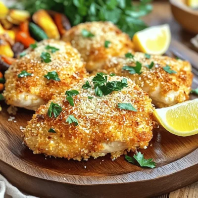 Crispy Parmesan Crusted Chicken Easy Family Meal
