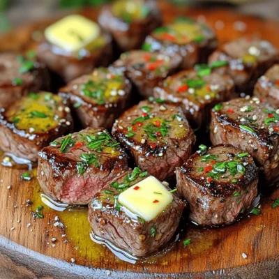 Garlic Butter Steak Bites Simple and Savory Recipe