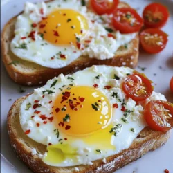 Viral Feta Egg Toast Quick and Tasty Breakfast Idea