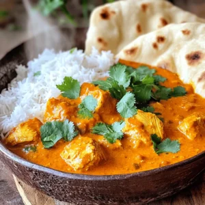 To make a tasty Chicken Tikka Masala, you need a mix of simple ingredients. Here&rsquo;s what you need: - Chicken and marinade components - 500g chicken breast, cut into bite-sized pieces - 1 cup plain yogurt - 4 cloves garlic, minced - 1 inch ginger, grated - Spices and seasonings - 2 tablespoons garam masala - 1 tablespoon ground cumin - 1 tablespoon ground coriander - 1 teaspoon turmeric - 1 teaspoon chili powder (adjust for spice preference) - Salt to taste - Cooking essentials and garnishing - 2 tablespoons olive oil - 1 onion, finely chopped - 1 can (400g) diced tomatoes - 1 cup coconut milk - Fresh cilantro (coriander) for garnishing These ingredients work together to create the rich and creamy flavor of Chicken Tikka Masala. Using fresh herbs and quality spices makes a big difference. I suggest you use a good yogurt for the marinade. The marinating process is key to tender chicken. For the best results, let the chicken sit in the marinade for a few hours or overnight. This way, it absorbs all the bold flavors. Enjoy the process of gathering these ingredients; they set the stage for a wonderful meal. For the full recipe, check out the instructions in this article. To start, you&rsquo;ll need a mixing bowl. Combine 1 cup of plain yogurt with the spices. Use 2 tablespoons of garam masala, 1 tablespoon of ground cumin, 1 tablespoon of ground coriander, 1 teaspoon of turmeric, and 1 teaspoon of chili powder. Add half of the minced garlic and the grated ginger. Mix everything well. This forms a creamy, flavorful marinade. Next, add 500g of chicken breast, cut into bite-sized pieces. Make sure each piece is coated with the marinade. Cover the bowl and refrigerate it for at least 1 hour. If you have time, marinate overnight for the best flavor. Now, heat 2 tablespoons of olive oil in a large skillet over medium heat. Once the oil is hot, add 1 finely chopped onion. Saut&eacute; it for about 5 minutes until it turns translucent. Then, stir in the remaining minced garlic and ginger. Cook for another 1 to 2 minutes. The kitchen will smell amazing! Now it&rsquo;s time for the chicken. Add the marinated chicken pieces to the pan, reserving any extra marinade. Cook the chicken until it browns, which should take around 7 to 10 minutes. After the chicken is browned, pour in 1 can of diced tomatoes, including the juice, and the reserved marinade. Stir everything together, and let it simmer for about 10 minutes. Next, lower the heat and add 1 cup of coconut milk. Mix it well and allow it to simmer for another 10 minutes. If the sauce looks too thick, adjust the consistency with a little water. Taste and add salt as needed. Once cooked, remove the pan from heat and let it sit for a few minutes. This helps the flavors blend. When ready to serve, present the Chicken Tikka Masala in a bowl. Garnish with fresh cilantro for a pop of color. Pair your dish with fluffy basmati rice or warm naan bread. For an extra zing, add a squeeze of fresh lime. Enjoy your delicious, easy Chicken Tikka Masala! For the complete recipe, check the [Full Recipe]. Choosing the right chicken I recommend using chicken breast for this dish. It cooks quickly and stays moist. You can also use thighs for extra flavor. Marination times for enhanced flavor Marinate the chicken for at least one hour. If you have time, let it sit overnight. This helps the spices soak in for better taste. Balancing spice and creaminess Adjust the chili powder based on your spice level. For a creamy taste, ensure you add enough coconut milk. This balance makes each bite enjoyable. Overcooking chicken Be careful not to overcook the chicken. It should be tender, not dry. Keep an eye on it while cooking. Skipping the marinade Never skip the marinade. It adds depth to the dish. Marinating makes your chicken flavorful and juicy. {{image_2}} You can easily adjust the recipe for different diets. If you want to make it gluten-free, use gluten-free yogurt. For a dairy-free version, swap yogurt for coconut yogurt. You can also use boneless chicken thighs instead of breasts for a richer flavor. If you prefer vegetarian options, try using paneer or chickpeas. Both options work well with the same marinade. Just cook them until heated through instead of browning. Chicken Tikka Masala pairs well with several dishes. Fluffy basmati rice is a classic choice. It soaks up the sauce nicely. Naan bread is also great for dipping. You can serve it with a side of cucumber raita. This cool, creamy dip balances the spices. For a full meal, add a simple salad. A fresh green salad with lemon dressing works best. You can also offer roasted vegetables for color and flavor. For the full recipe, check out the Easy Chicken Tikka Masala section above! To keep your Chicken Tikka Masala fresh, store it in an airtight container. Place it in the fridge if you plan to eat it within three days. When you refrigerate, allow it to cool first. This helps keep it safe and tasty. For longer storage, use your freezer. Freeze the dish in a container or a freezer bag. Make sure to remove as much air as possible to prevent freezer burn. You can freeze it for up to three months. When reheating, I recommend using a stovetop. This method helps maintain the dish's flavor. Place your Chicken Tikka Masala in a pan over low heat. Stir it often to heat evenly. If it looks dry, add a splash of water or coconut milk. You can also use a microwave. Place it in a microwave-safe dish, cover, and heat in short intervals, stirring in between. This keeps it from drying out. Enjoy your meal warm and delicious! To make this dish spicier, you can adjust the chili powder. Start with one teaspoon. If you like more heat, add more chili powder. You can also add fresh green chilies. Finely chop them and stir into the dish. Another option is adding cayenne pepper for a kick. Always taste as you go. This way, you control the heat level. Yes, you can use other meats. Chicken thighs work well, as they stay juicy. You can also try lamb or shrimp. If you want a vegetarian option, use firm tofu or paneer. Just adjust the cooking time for different meats. Ensure they are cooked through for safety. Chicken Tikka Masala has roots in Indian cuisine. It is a popular dish in the UK. The exact origin is debated, but many say it was created by South Asian chefs. It blends Indian spices with British taste. This dish shows how cultures can mix in food. Chicken Tikka Masala is now enjoyed worldwide. It reflects the joy of sharing flavors. In this blog post, I covered how to make Easy Chicken Tikka Masala. We discussed essential ingredients like chicken, spices, and cooking tips. Each step, from marinating to serving, helps you create a tasty dish. I shared tips to avoid common mistakes and offered variations for dietary needs. In closing, making Chicken Tikka Masala is fun and rewarding. With practice, you'll impress your family and friends. Enjoy cooking and exploring this delicious dish!
