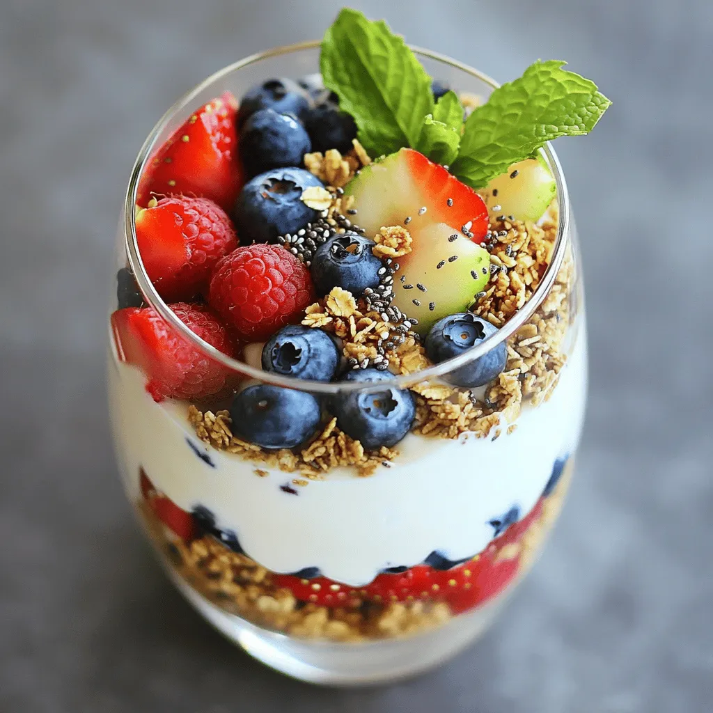 Healthy Greek Yogurt Parfaits Easy and Delicious Recipe