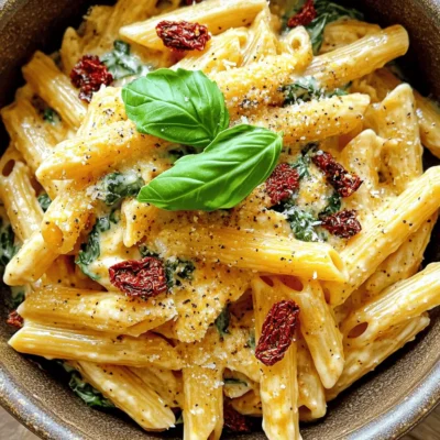 Creamy Sun-Dried Tomato Penne Irresistible Delight