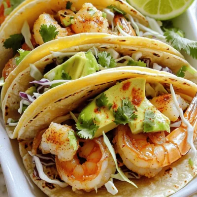 Minute Garlic Butter Shrimp Tacos Quick and Tasty Treat