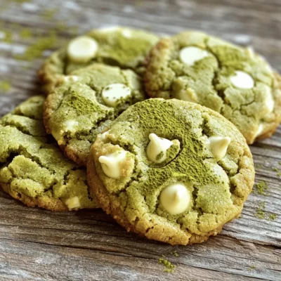 Chewy Matcha White Chocolate Cookies Simple Delight