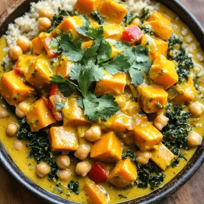 Savory Vegan Sweet Potato Curry Easy and Flavorful Dish