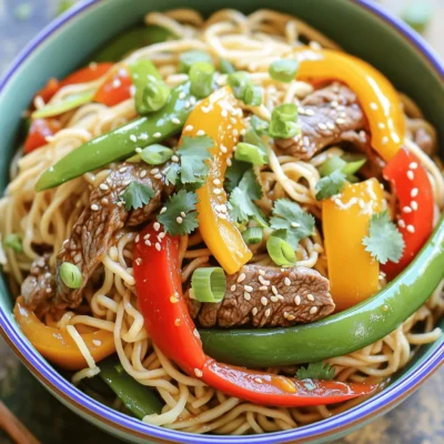 Spicy Sesame Beef Noodles Flavorful and Easy Recipe