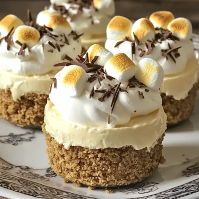 No Bake S&rsquo;mores Cheesecake Cups Quick and Easy Recipe