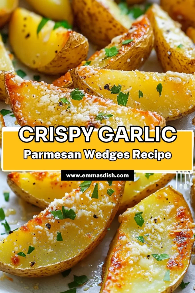 Get ready to elevate your snack game with these delicious Air Fryer Garlic Parmesan Potato Wedges! Crispy, flavorful, and super easy to make, this recipe will have everyone coming back for more. Perfectly seasoned with garlic, herbs, and topped with Parmesan, these wedges are a must-try. Click through to discover how to make this tasty treat and enjoy them with your favorite dipping sauce! #AirFryerRecipes #PotatoWedges #EasyRecipes #SnackIdeas