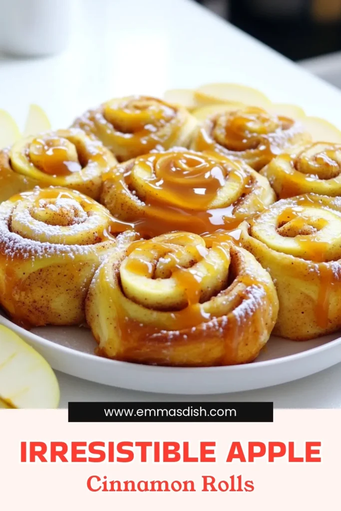 Indulge in the irresistible flavors of Apple Cinnamon Rolls with Caramel that will make your kitchen smell heavenly! This delightful recipe combines soft, pillowy rolls with tart apple chunks and a scrumptious caramel drizzle, perfect for breakfast or dessert. Discover step-by-step instructions and tips to create these tasty treats that will impress everyone. Click to explore the full recipe now! #AppleCinnamonRolls #BakeryStyle #HomemadeGoodness #ComfortFood