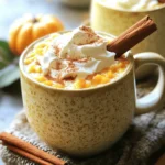 To make the perfect Pumpkin Oatmeal Latte, gather these simple ingredients: - 1 cup rolled oats - 2 cups water - 1 cup milk (dairy or non-dairy) - 1/2 cup pumpkin puree - 2 tablespoons maple syrup (or honey) - 1 teaspoon pumpkin pie spice (or a mix of cinnamon, nutmeg, and ginger) - 1/2 teaspoon vanilla extract - Pinch of salt - Whipped cream (optional for topping) - Cinnamon stick (optional for garnish) These ingredients blend together to create a rich and cozy drink that warms the soul. Each serving of this Pumpkin Oatmeal Latte offers you a tasty mix of nutrients. Here’s a quick breakdown of what you get: - Calories: Approximately 250 per serving - Protein: About 8 grams - Fiber: Around 5 grams - Sugars: Roughly 10 grams (if using maple syrup) The oats and pumpkin provide fiber, while milk adds protein. This drink can keep you full and energized. You can adjust this recipe based on what you have at home or your dietary needs. Here are some easy swaps: - For oats, you can use quick oats. Just adjust the cooking time. - Any milk works! Use almond, soy, or oat milk for a dairy-free option. - Maple syrup can be swapped with agave syrup or brown sugar. - If you lack pumpkin pie spice, mix equal parts cinnamon and nutmeg. These substitutions keep the recipe flexible while still being delicious! 1. Start by boiling 2 cups of water in a medium pot. 2. Once boiling, add 1 cup of rolled oats and a pinch of salt. 3. Lower the heat and simmer for 5 to 7 minutes. Stir often until the oats are creamy. 4. In another saucepan, combine 1 cup of milk, 1/2 cup of pumpkin puree, and 2 tablespoons of maple syrup. 5. Add 1 teaspoon of pumpkin pie spice and 1/2 teaspoon of vanilla extract. 6. Heat this mix over medium-low heat until warm. Don't let it boil. 7. Once your oats are done, mix them with the pumpkin milk mixture. Stir until creamy. 8. Remove from heat and pour into mugs. 9. If you like, top with whipped cream and a sprinkle of cinnamon. 10. For a fun touch, add a cinnamon stick or a little nutmeg on top. To make your latte extra creamy, use whole milk or a rich non-dairy milk like oat milk. If you want a sweeter taste, add more maple syrup or honey. Adjust the pumpkin pie spice to suit your taste. You can even add a pinch of salt to enhance the flavors. Serve your Pumpkin Oatmeal Latte warm in your favorite mugs. This drink is great for sharing, so make two servings. You can enjoy it with a slice of pumpkin bread or a cookie. Each sip will warm you up and brighten your day! To make your pumpkin oatmeal latte even creamier, use whole milk or a rich non-dairy milk, like oat or coconut. You can also add a bit of cream or half-and-half. Another great trick is to blend the mixture after heating. This adds air and makes it fluffy. Just pour the latte into a blender and pulse it a few times. Maple syrup is a great choice, but you can also try honey or agave. If you want less sugar, use a sugar substitute like stevia or monk fruit. For a fun twist, add a spoonful of brown sugar for a deeper flavor. Taste your latte as you go. Adjust the sweetness to fit your own taste. You can prepare the oatmeal ahead of time. Cook it and store it in the fridge for up to three days. When you're ready, heat it on the stove or in the microwave. Then, mix in the pumpkin milk. This saves time on busy mornings. You can enjoy a warm drink without the fuss! {{image_2}} To make a vegan pumpkin oatmeal latte, swap the milk for a plant-based option. Almond, oat, or coconut milk work great. Use maple syrup for sweetening. This version keeps all the rich pumpkin flavor without dairy. It’s creamy and satisfying. You can enjoy it just like the original recipe. On hot days, try an iced pumpkin oatmeal latte. Start by making the oatmeal as normal. After cooking, let it cool. Then, pour it over ice in a tall glass. Add cold milk and pumpkin mixture. Stir well and enjoy a refreshing twist. It’s perfect for warm afternoons. For a spicy pumpkin oatmeal latte, increase the spice! Add more pumpkin pie spice or a pinch of cayenne. This gives the latte a warm kick. You can also add a dash of black pepper for extra heat. This version warms you up from the inside out. It’s a lovely twist for spice lovers. You can keep your pumpkin oatmeal latte in the fridge. Store it in a sealed container. It stays fresh for up to three days. Just give it a good stir before you serve it again. The oats may soak up some liquid, so you might need to add a splash of milk. If you want to save some for later, freezing works too! Pour the cooled latte into an airtight container. Freeze it for up to one month. When you're ready to eat, thaw it in the fridge overnight. This way, it keeps the flavors and texture. To reheat your pumpkin oatmeal latte, pour it into a pot. Heat it gently over low to medium heat. Stir it often until it's warm. You can also use a microwave. Heat in short bursts, mixing in between. This keeps it smooth and delicious. Yes, you can use any milk you like. Almond, oat, or soy milk works well. Each adds its own flavor. If you want a creamier taste, try whole milk or coconut milk. Just make sure it’s unsweetened if you are watching your sugar. Absolutely! You can skip the maple syrup. Instead, use a sugar substitute like stevia or erythritol. These options keep the sweetness without the calories. You can also use unsweetened pumpkin puree for a lower-sugar choice. Pumpkin is packed with vitamins and nutrients. It is high in vitamin A, which helps your eyes. It has fiber, which is great for digestion. Plus, it is low in calories, making it a healthy option. The spices also add benefits, like boosting your immune system. So, this latte is not just tasty but also good for you! We covered the key ingredients for the pumpkin oatmeal latte and shared prep steps. You learned tips for creaminess and flavor, plus how to store it. Variations like a vegan or iced option add fun. You can easily adapt this drink to fit your needs. Enjoy creating new flavors while benefiting from pumpkin's health perks. Try these steps, and make your perfect latte!