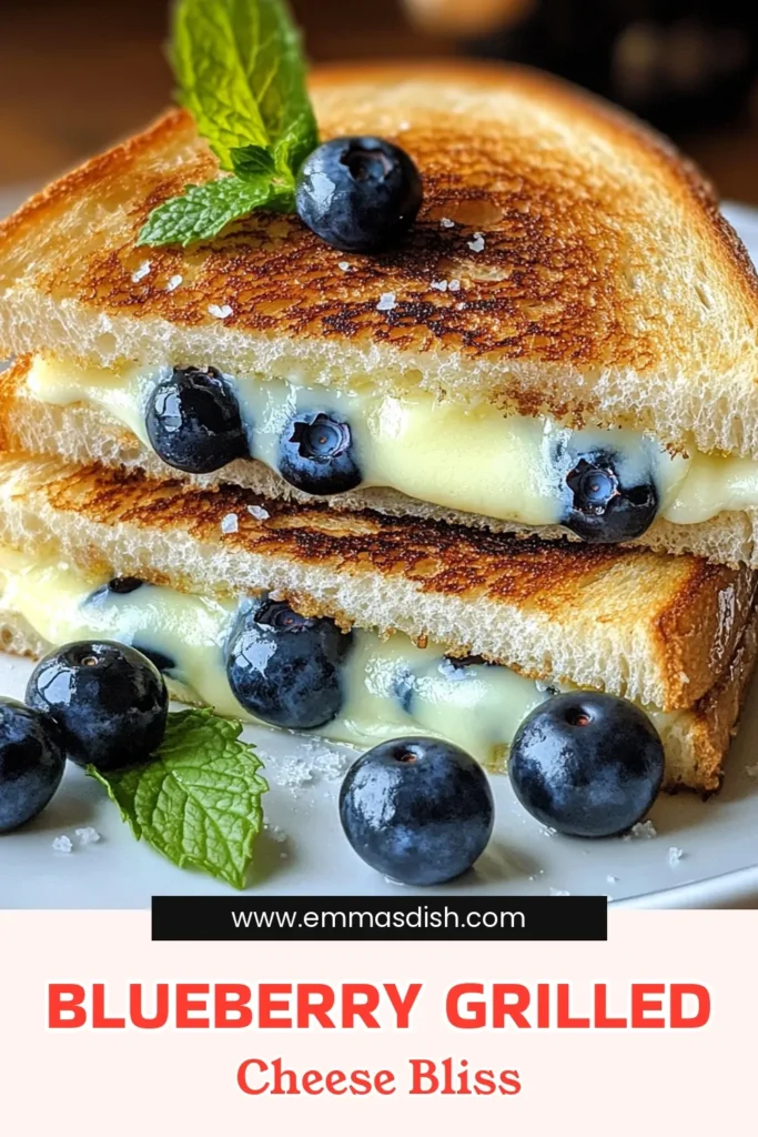 Discover the deliciousness of Blueberry Grilled Cheese, a savory sweet sandwich that will elevate your snack game! This Cream Cheese Blueberry Recipe blends creamy, tangy flavors with fresh blueberries for a unique grilled cheese experience. Perfect as a quick gourmet sandwich, it’s easy to make in just 15 minutes. Try this delightful twist on a classic and impress your taste buds! Save this recipe and enjoy! #BlueberryGrilledCheese #SavorySweetSandwich #QuickGourmet #UniqueGrilledCheese