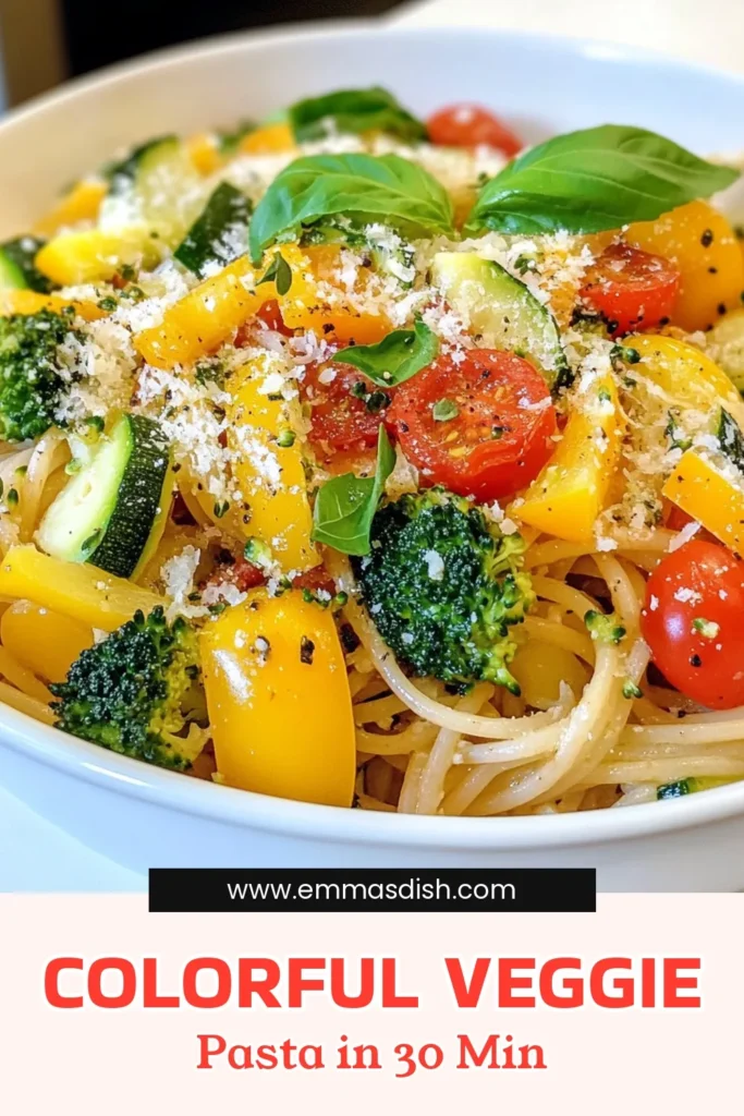 Discover the joy of this easy pasta primavera with our veggie pasta primavera recipe! Made with whole wheat pasta, this healthy vegetable pasta dish is bursting with flavor and color. It’s a perfect option for anyone craving a delightful vegetarian pasta dish. Enjoy a meal that’s quick to prepare, nutritious, and satisfying. Save this recipe now for a delicious weeknight dinner! #VeggiePastaPrimavera #HealthyVegetablePasta #WholeWheatPastaRecipe #EasyPastaPrimavera