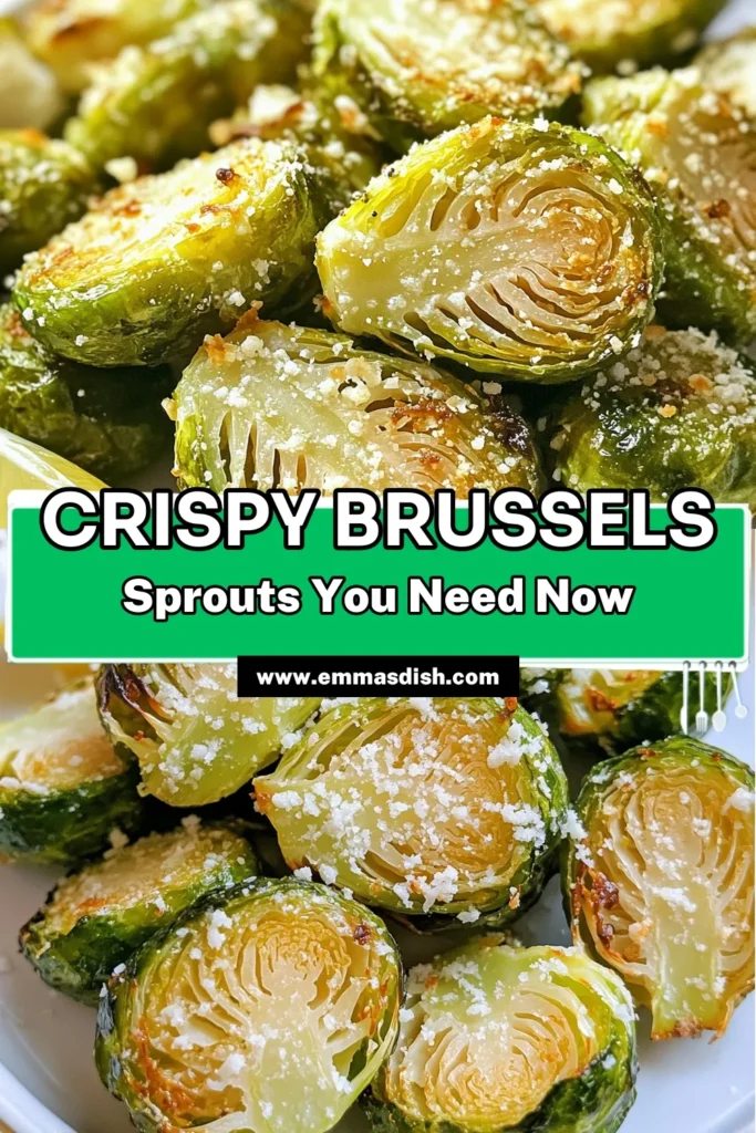 Elevate your vegetable game with these Crispy Air Fryer Garlic Parmesan Brussels Sprouts! This delicious recipe transforms humble Brussels sprouts into a crunchy, flavorful side dish with just a few simple ingredients. Perfect for any meal, they're quick to make and packed with taste. Ready to impress your family or guests? Click to explore the full recipe and enjoy these delightful sprouts today! #AirFryerRecipes #BrusselsSprouts #HealthyEating #CrispyVeggies