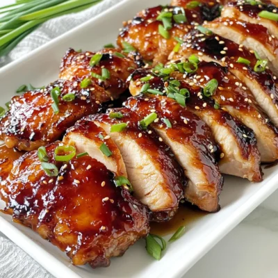 Sticky Char Siu Chicken Flavorful Dinner Delight
