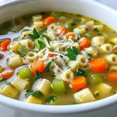Italian Pastina Soup Nourishing and Simple Recipe