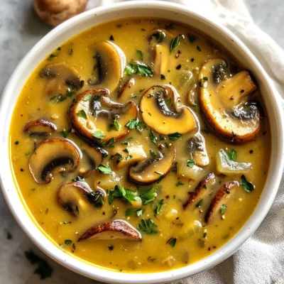 Hungarian Mushroom Soup Creamy and Flavorful Dish