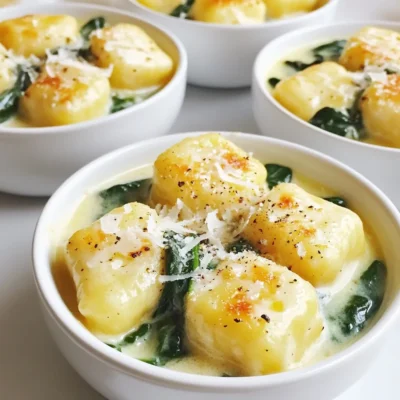 Creamy Gnocchi with Spinach Rich and Easy Recipe