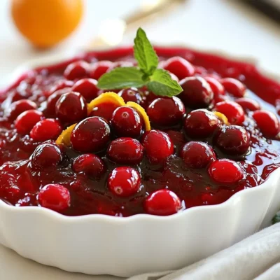 Easy Cranberry Sauce Simple and Delicious Recipe