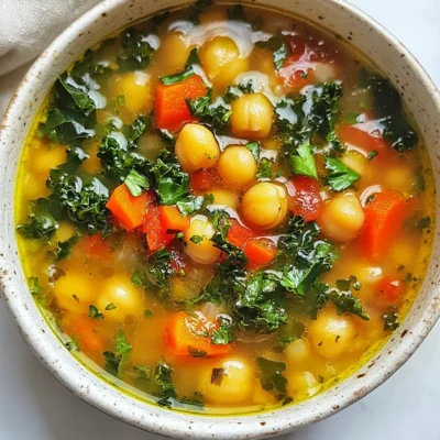 Tuscan Chickpea Soup Flavorful and Hearty Meal