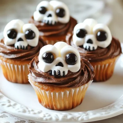 Skeleton Halloween Cupcakes Fun and Spooky Treats