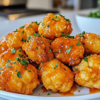 Buffalo Cauliflower Bites Zesty and Flavorful Snack