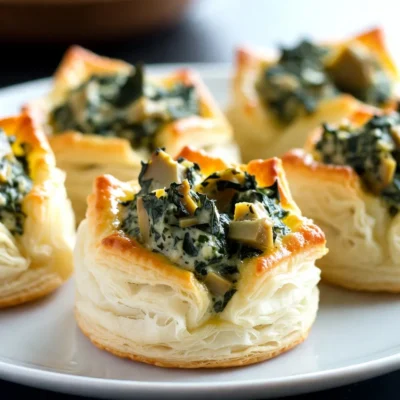 Savory Spinach Artichoke Dip Bites Simple Recipe