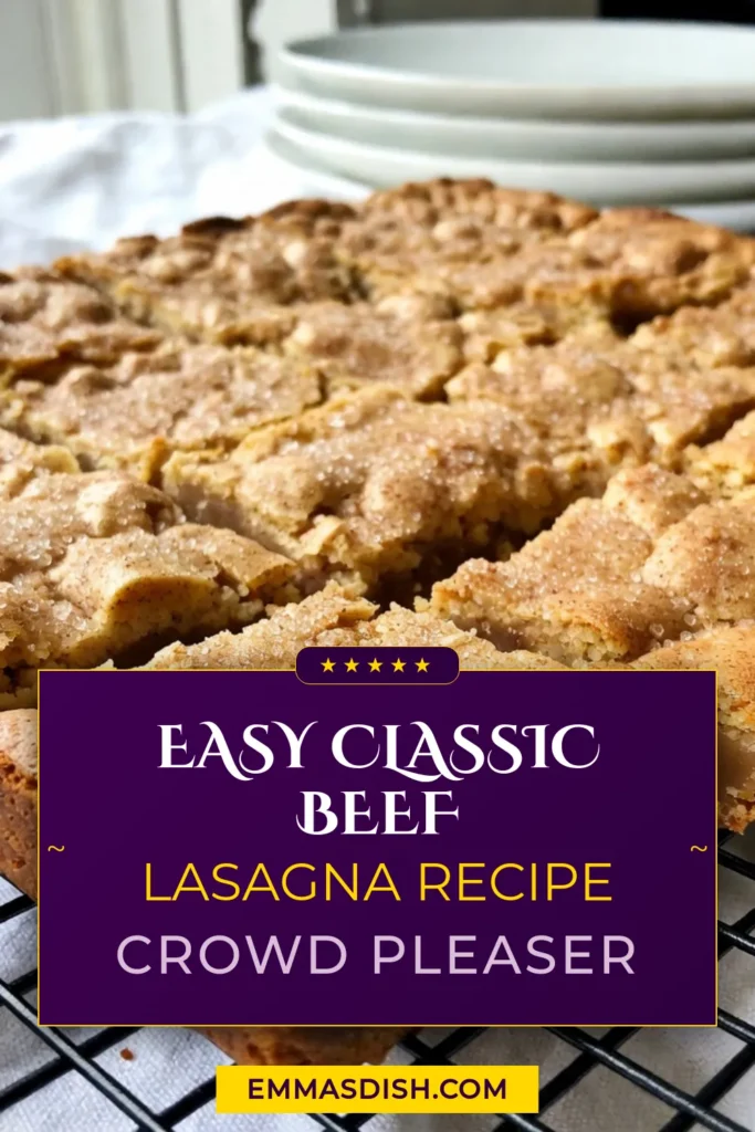 Indulge in this mouthwatering Snickerdoodle blondies recipe that combines soft blondie bars with the delightful flavors of homemade snickerdoodles. These easy blondie desserts are perfect for any occasion! With cinnamon sugar blondies that melt in your mouth, you'll want to bake a batch today. Don’t miss out on creating these delicious treats—save this recipe now! #SnickerdoodleBlondies #EasyBlondieDessert #CinnamonSugarBlondies #HomemadeSnickerdoodles