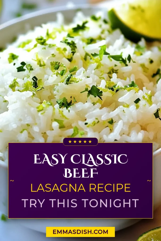 Discover the ultimate Coconut Lime Rice recipe, a delightful tropical rice side dish that elevates any meal! This easy jasmine rice is cooked with creamy coconut milk and zesty lime, creating a perfect complement to your favorite dishes. Enjoy the freshness of cilantro lime rice with every bite. Impress your family and friends with this simple yet flavorful coconut milk rice recipe. Save this for your next dinner! #CoconutLimeRice #TropicalRice #SideDish #EasyRecipes