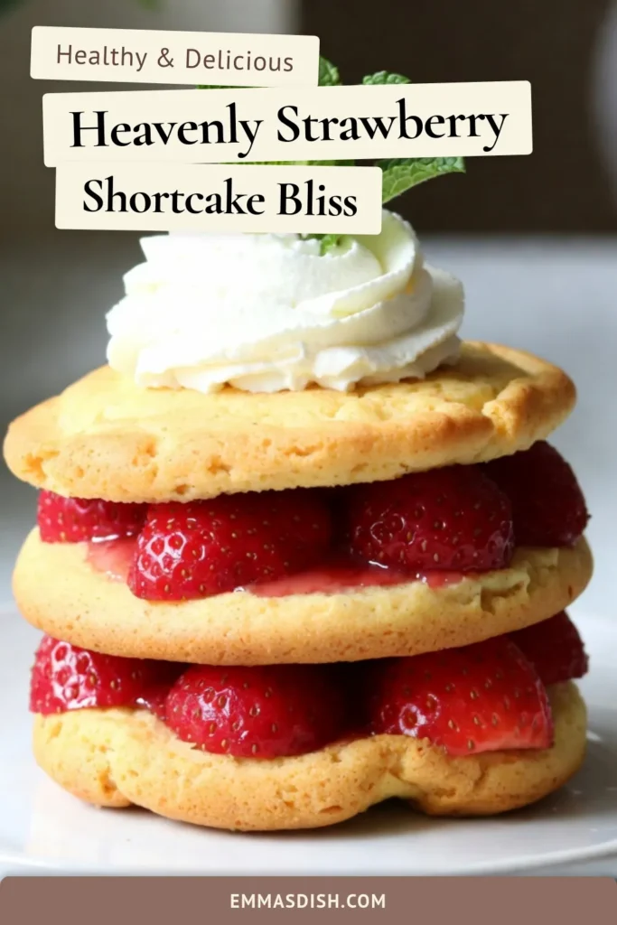 Enjoy the perfect homemade strawberry shortcake with this easy strawberry dessert recipe! This delightful strawberry shortcake features layers of fluffy whipped cream shortcake and fresh strawberries, making it the ideal treat for any occasion. With simple ingredients and minimal prep time, you'll love how quickly you can whip up this fresh strawberry dessert. Click to save and try this mouthwatering strawberry shortcake recipe today! #StrawberryShortcake #EasyDesserts #HomemadeGoodness #FreshStrawberryDelight