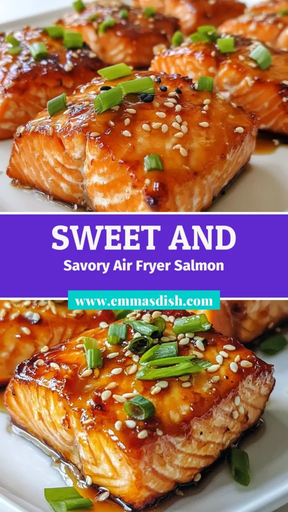 Discover the deliciousness of Air Fryer Honey Garlic Salmon Bites! This easy salmon air fryer recipe combines succulent salmon pieces with a sweet and savory marinade, making it a perfect healthy salmon snack everyone will love. Gluten-free and packed with flavor, these salmon bites are quick to prepare and perfect for any occasion. Try this honey garlic salmon recipe today and impress your guests! Save this for later. #AirFryerSalmonBites #HoneyGarlicSalmon #EasySalmonAirFryer #HealthySalmonSnacks