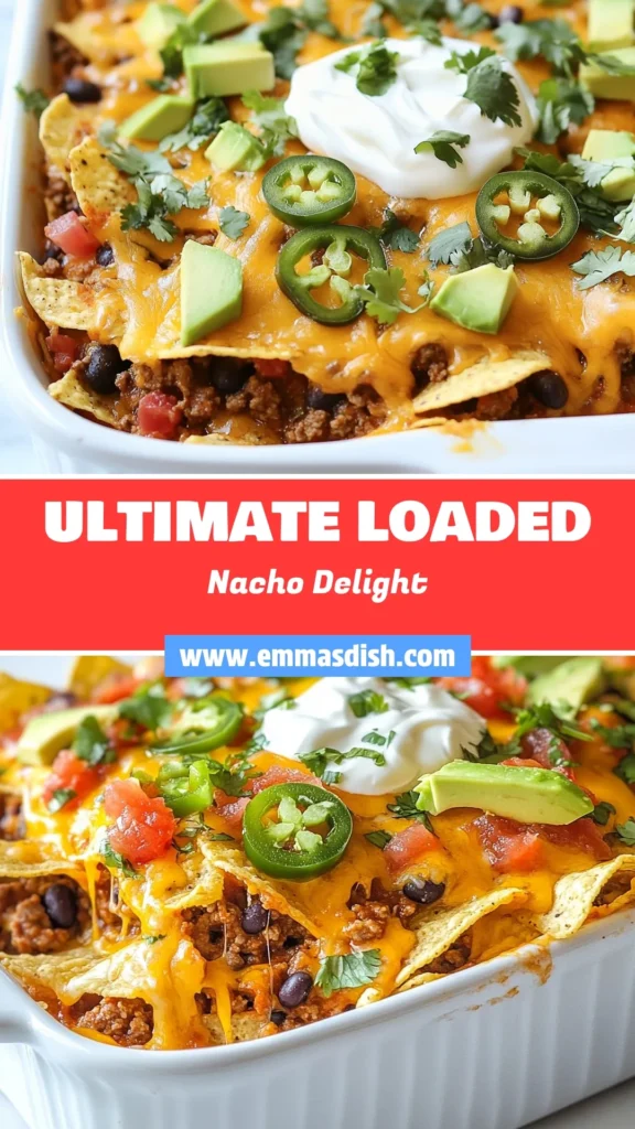 Indulge in this mouthwatering loaded nacho casserole that brings all your taco dreams to life! This easy nacho dish is a perfect blend of seasoned ground beef, black beans, and layers of cheesy goodness. Try this taco casserole recipe for game days or family dinners, and serve a cheesy nacho bake everyone will love. Ready in just 40 minutes! Save this recipe today! #LoadedNachoCasserole #TacoCasseroleRecipe #CheesyNachoBake #GroundBeefCasserole